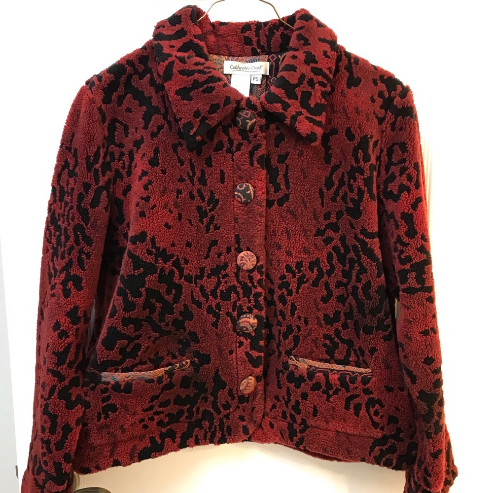 Coldwater Creek Print Jacket